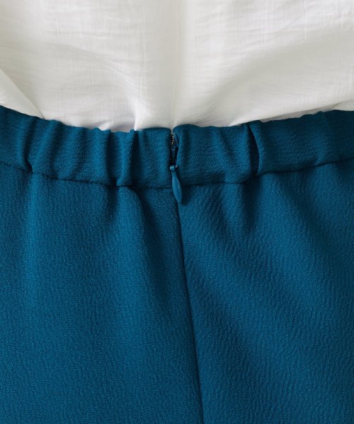 デニットジョーゼットサイドドレープスカート 人気・おすすめ｜使いやすい・旅行におすすめ 品質保証 全国発送 在庫限り