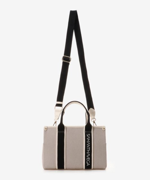 ロゴテープキャンバストートバッグ（小） 