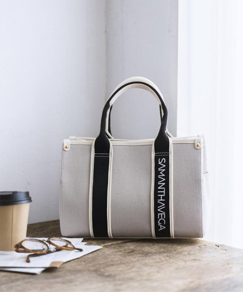 ロゴテープキャンバストートバッグ（小） 