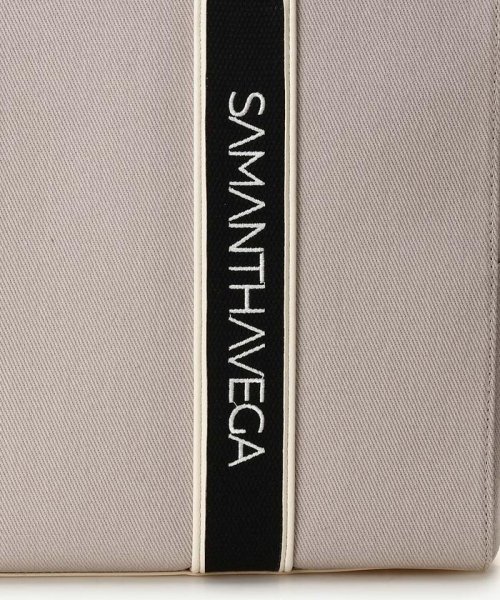 SAMANTHAVEGA(サマンサベガ)/ロゴテープキャンバスA4トートバッグ/img12