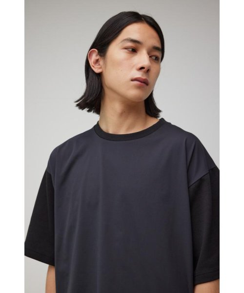 AZUL by moussy(アズールバイマウジー)/DIFFERENT MATERIAL DOCKING TEE/img10