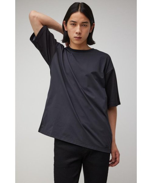 AZUL by moussy(アズールバイマウジー)/DIFFERENT MATERIAL DOCKING TEE/img11