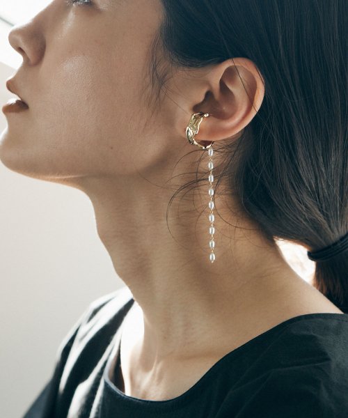 marjour(マージュール)/PEARL CHAIN EARCUFF/img04