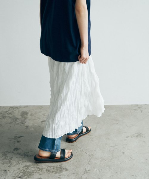 marjour(マージュール)/SHEER WAVE PLEATS SKIRT/img07