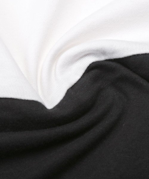 LUXSTYLE(ラグスタイル)/半袖BIGラガーシャツ/ラガーシャツ メンズ 半袖 ポロシャツ ビッグシルエット 切替 配色 バイカラー/img16
