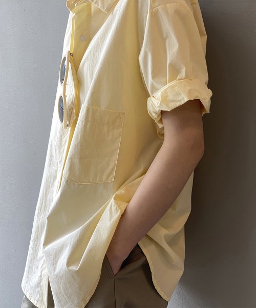 Aimoon(アイモン)/オープンカラーシャツ ベーシック 半袖/img06
