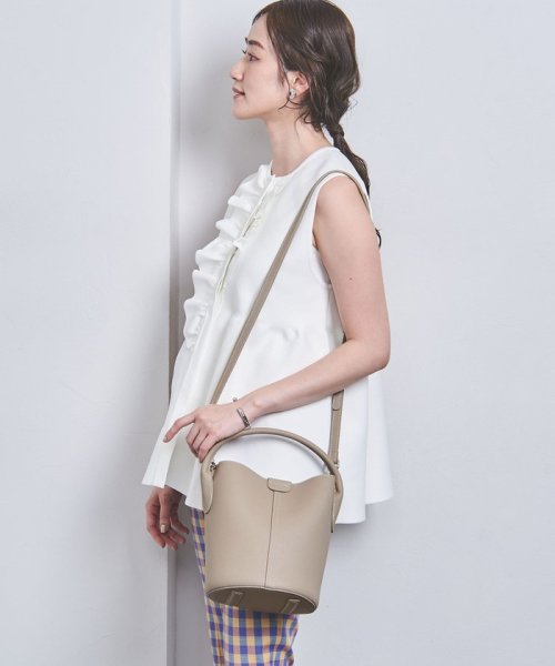 ソフト シュリンク バケットバッグ 