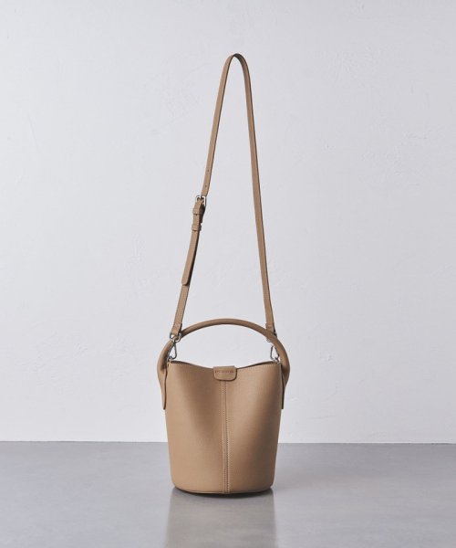 ソフト シュリンク バケットバッグ 