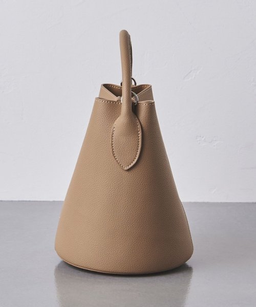 ソフト シュリンク バケットバッグ 