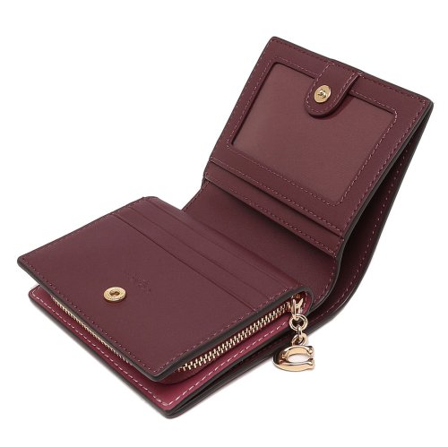 コーチ アウトレット 二つ折り財布 シグネチャー ミニ財布 ピンク レディース COACH CF522 IMROU COACH コーチ アウトレット 二つ折り財布 シグネチャー ミニ財布 ピンク レディース CF522