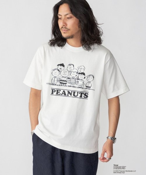 SHIPS MEN(シップス　メン)/SHIPS: VINTAGE PEANUTS スヌーピー プリント Tシャツ/img08