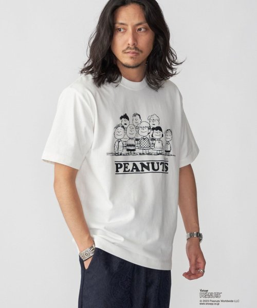 SHIPS MEN(シップス　メン)/SHIPS: VINTAGE PEANUTS スヌーピー プリント Tシャツ/img11