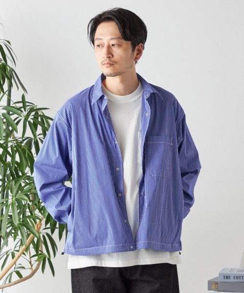 SHIPS any MEN(シップス　エニィ　メン)/【SHIPS any別注】HINSON: コード スポーツ シャツ ジャケット◇/img17