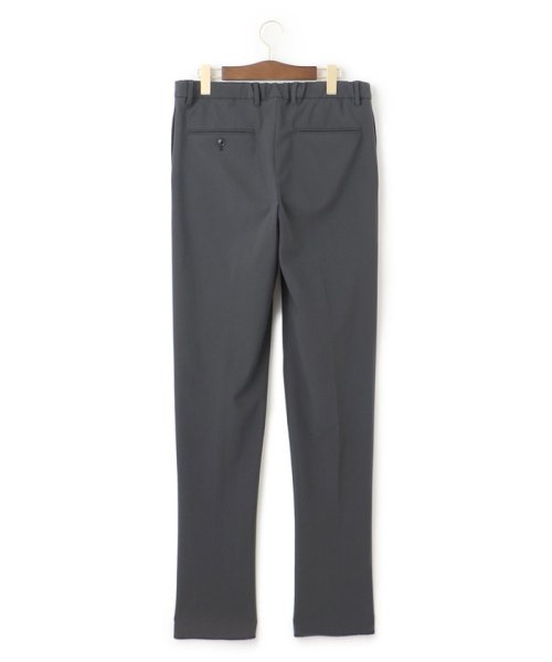 メカニカルストレッチトリコットメッシュ スローンイージーワンタック スラックス 