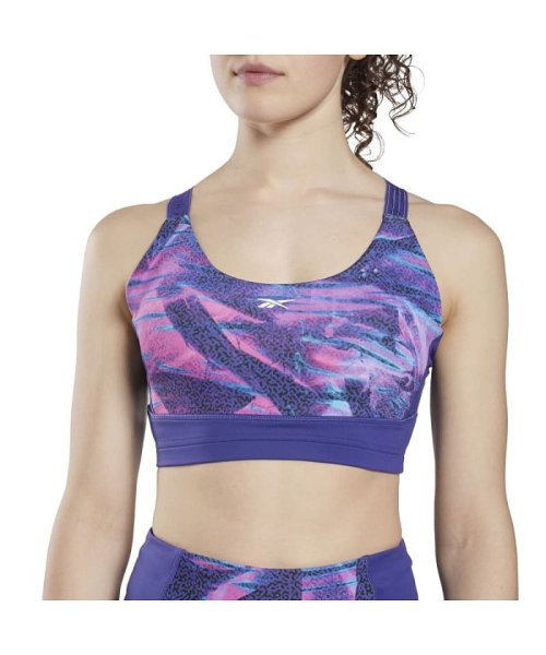 Reebok(Reebok)/キレイフィット ヨガ グラフィック スポーツ ブラ / KireiFit Yoga Graphic Sports Bra/img04