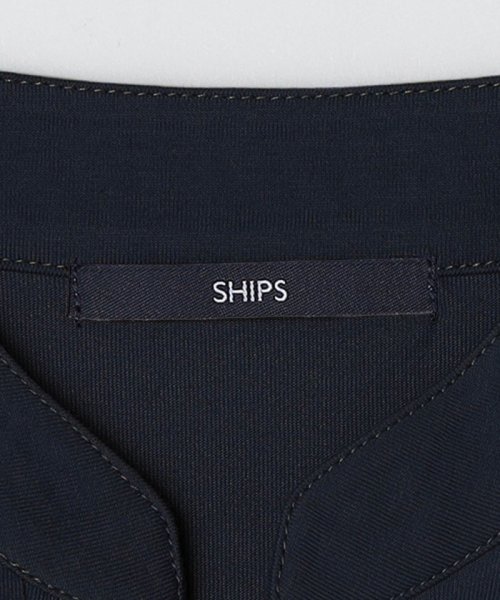 SHIPS MEN(シップス　メン)/*SHIPS:〈接触冷感〉アイスタッチ プレーティングジャージー バンドカラー ポロシャツ/img32