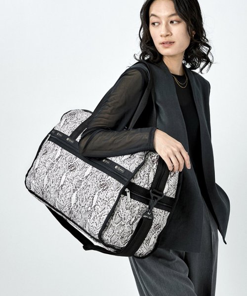 LeSportsac(LeSportsac)/DELUXE LG WEEKENDERクラシックパイソンアイボリー/img07