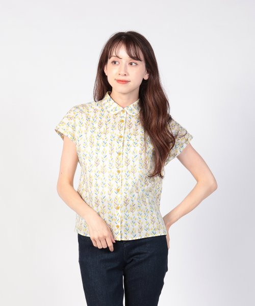 To b. by agnes b. OUTLET(トゥー　ビー　バイ　アニエスベー　アウトレット)/【Outlet】WU56 SHIRT チューリッププリントシャツ/img01