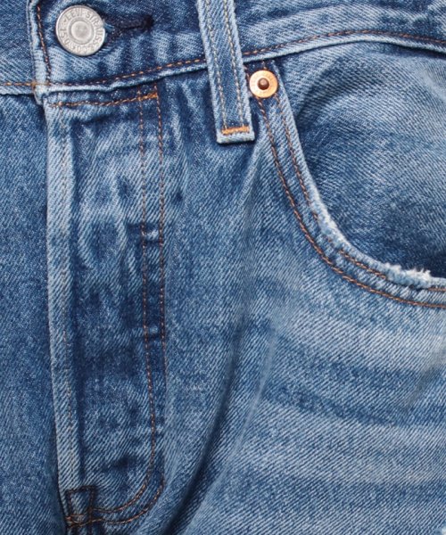 LEVI’S OUTLET(リーバイスアウトレット)/501(R) ジーンズ FOR WOMEN ミディアムインディゴ DESTRUCTED/img06