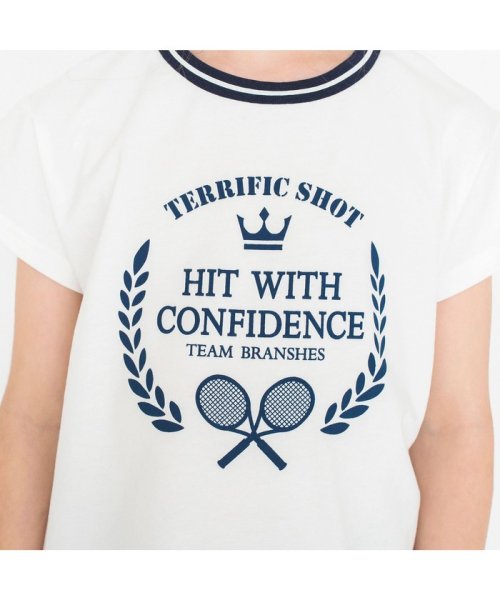 BRANSHES(ブランシェス)/【プチプラ】テニスモチーフプリント半袖Tシャツ/img06