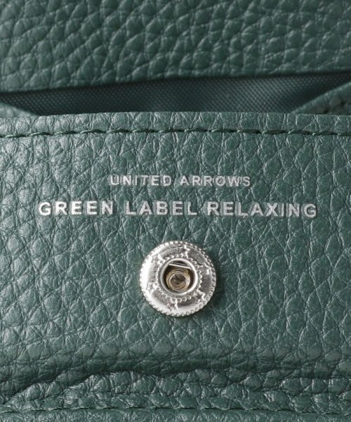 green label relaxing(グリーンレーベルリラクシング)/シボ フェイクレザー コインケース/img07