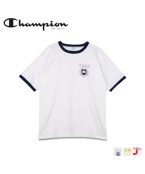 CHAMPION(チャンピオン)/チャンピオン Champion Tシャツ 半袖 プリーブ メンズ PLEBE SHORT SLEEVE ホワイト 白 C3－X336/img01