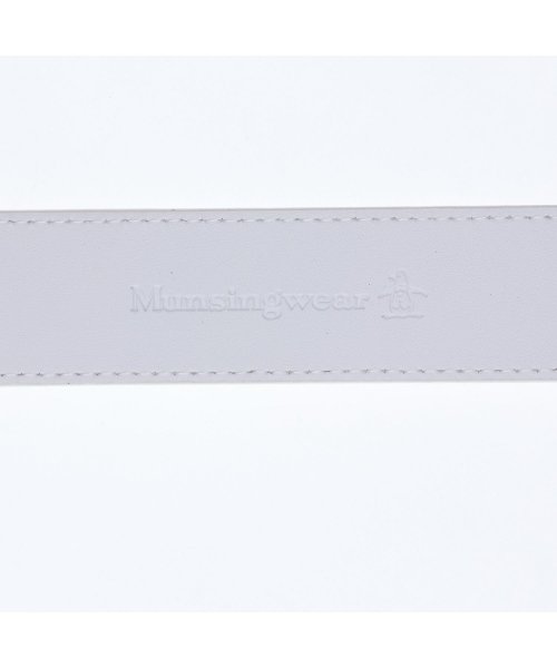 Munsingwear(マンシングウェア)/マンシングウェア Munsingwear ベルト レザーベルト メンズ BELT ブラック ホワイト グレー ネイビー 黒 白 MU－1060123/img05