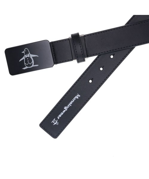 Munsingwear(マンシングウェア)/マンシングウェア Munsingwear ベルト レザーベルト メンズ BELT ブラック ホワイト ネイビー レッド 黒 白 MU－1060223/img04