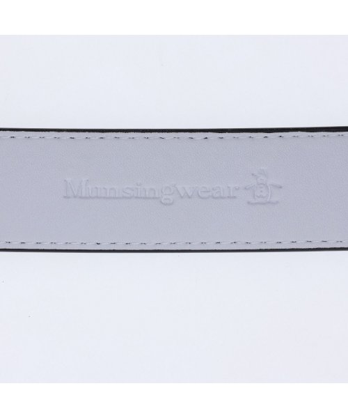 Munsingwear(マンシングウェア)/マンシングウェア Munsingwear ベルト レザーベルト メンズ BELT ブラック ホワイト ネイビー レッド 黒 白 MU－1060223/img06