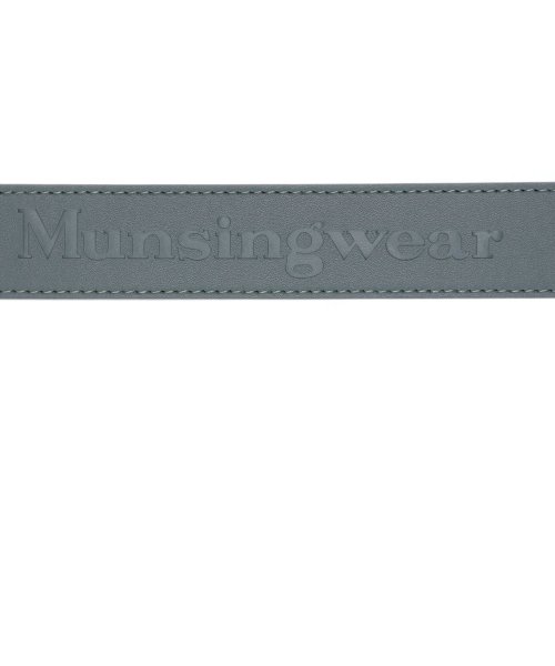 Munsingwear(マンシングウェア)/マンシングウェア Munsingwear ベルト レザーベルト メンズ BELT ブラック ホワイト グレー 黒 白 MU－2050123/img05