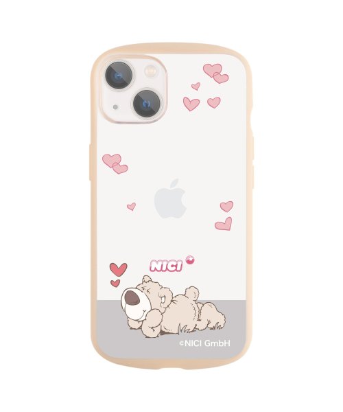 NICI(ニキ)/NICI ニキ iPhone 13 スマホケース 携帯 アイフォン カバー 透明 レディース EASY GRIP CLEAR CASE ホワイト クリア ブルー/img03