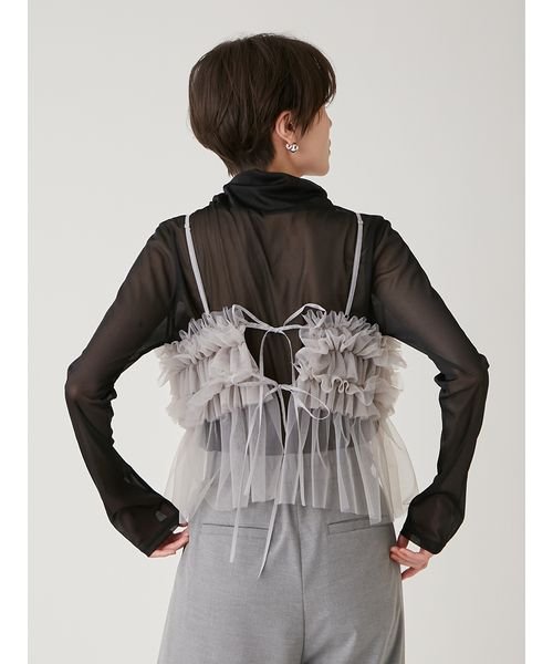 emmi atelier】チュールトップス(505438903)｜阪急百貨店公式通販 