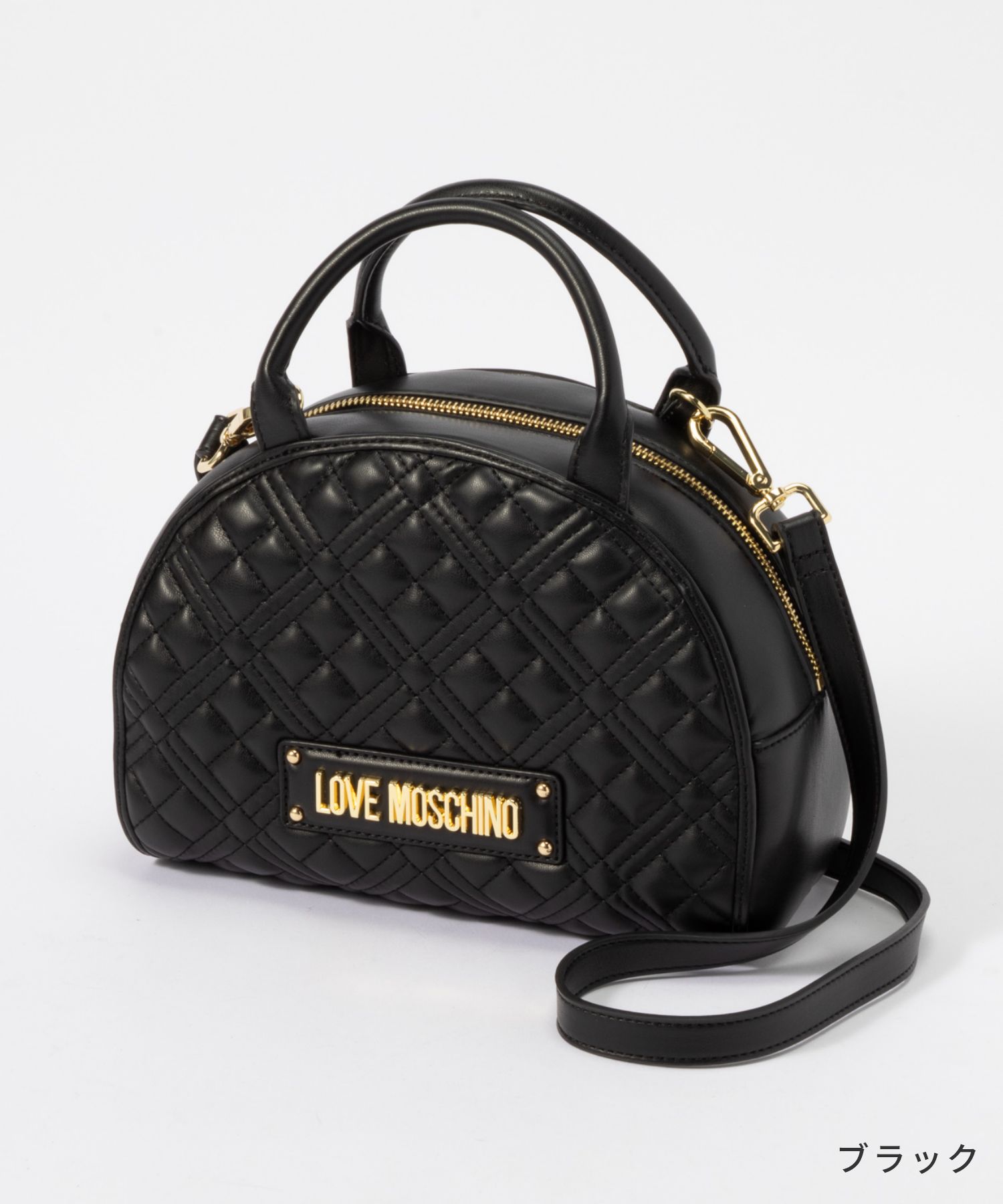 値下げ　LOVE MOSCHINO 中綿 ロングコート　モスキーノ