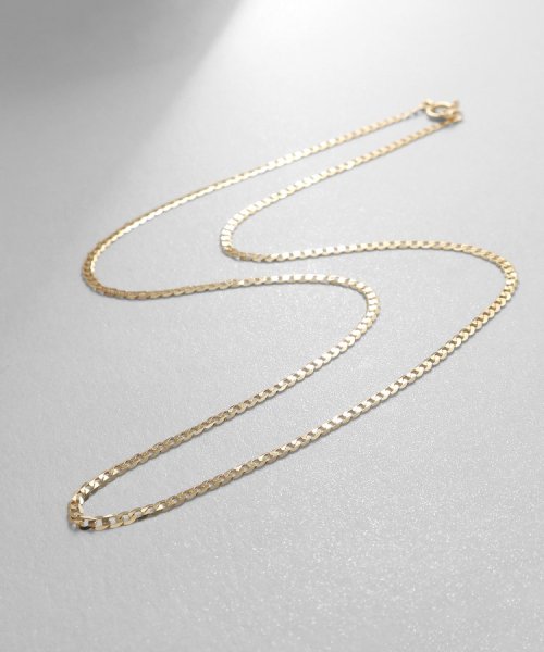 K18フラットキヘイ ネックレス 