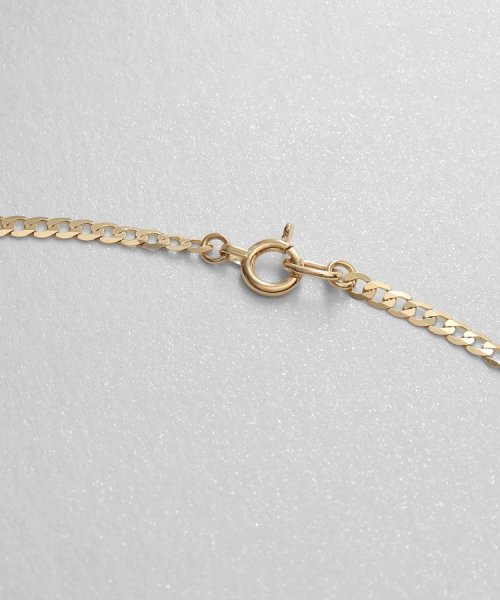 K18フラットキヘイ ネックレス 