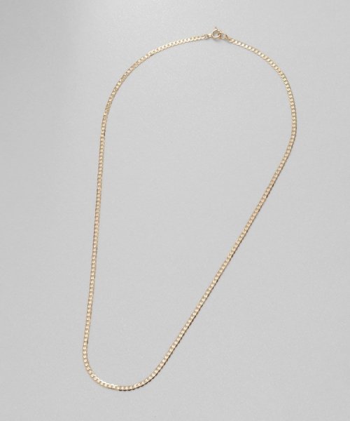 K18フラットキヘイ ネックレス 