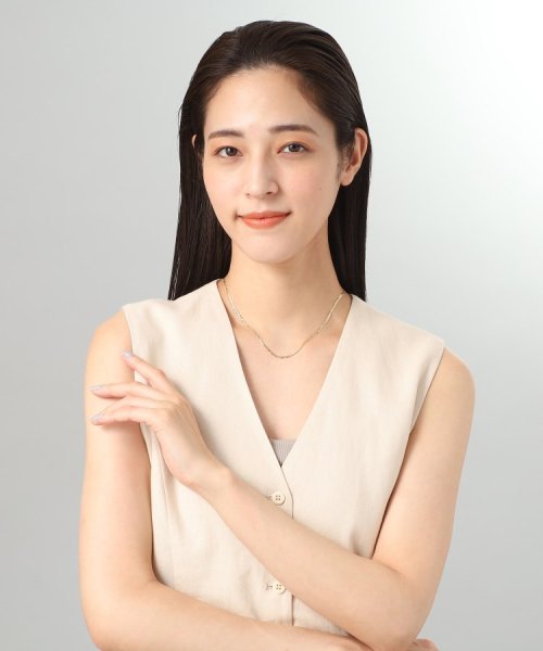 K18フラットキヘイ ネックレス 