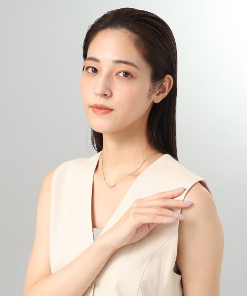 K18フラットキヘイ ネックレス 