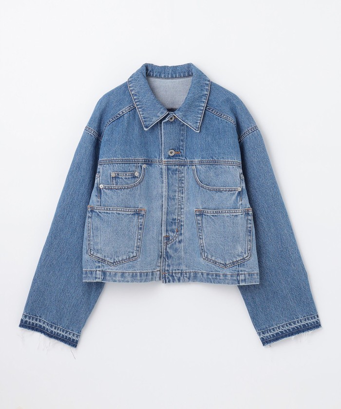 リメイクのGジャン リメイク風デニムジャケット(505439415)｜阪急百貨店公式通販サイト