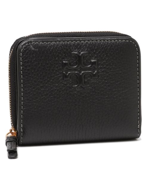 TORY BURCH(トリーバーチ)/トリーバーチ アウトレット 二つ折り財布 ティア ミニ財布 ブラック レディース TORY BURCH 146463 001/img01