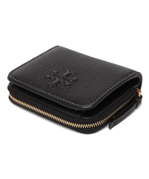 TORY BURCH(トリーバーチ)/トリーバーチ アウトレット 二つ折り財布 ティア ミニ財布 ブラック レディース TORY BURCH 146463 001/img07