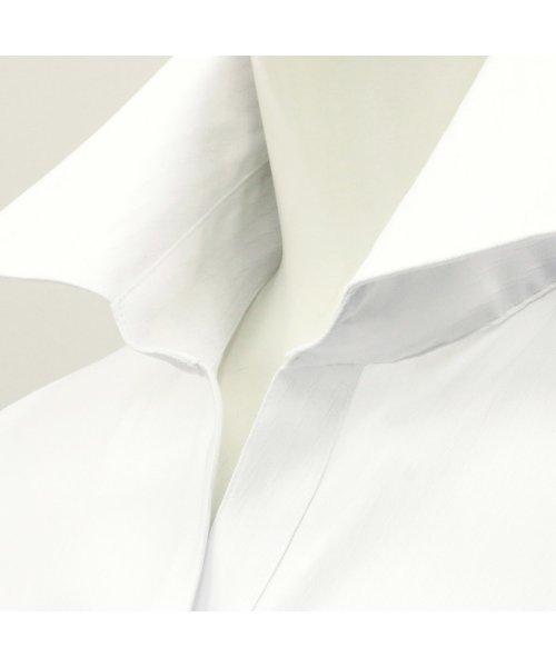 TOKYO SHIRTS(TOKYO SHIRTS)/形態安定 スキッパー衿 ストレッチ 半袖ビジネスワイシャツ/img05