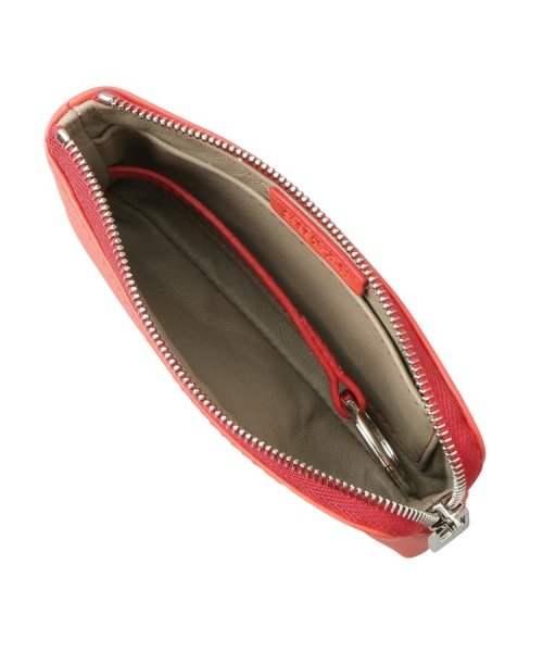 【アクセサリー】ポーチ（キーリング付き） レザー コンパクト カードケース キーケース 本革 キーリング付き