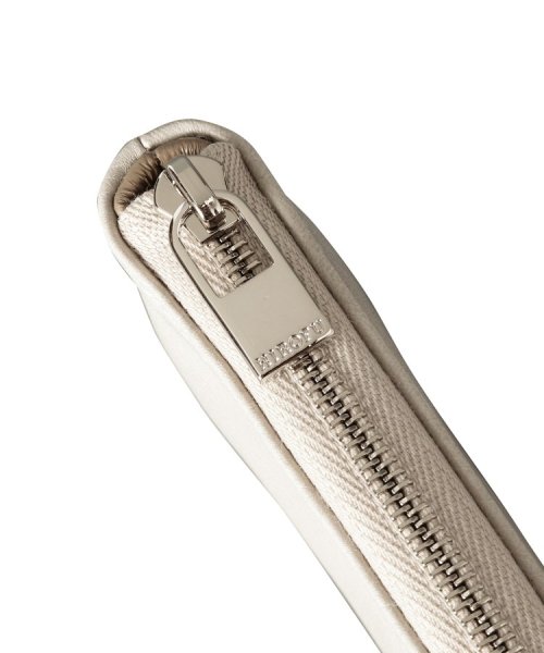 【アクセサリー】ポーチ（キーリング付き） レザー コンパクト カードケース キーケース 本革 キーリング付き