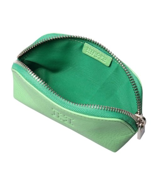 【アクセサリー】ポーチ レザー コンパクト 本革 