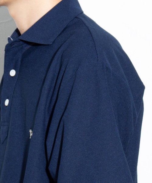GLOSTER(GLOSTER)/【GLOSTER/グロスター】フレンチブルドッグ刺繍 ワンポイントロゴ ポロシャツ 日本製/img36