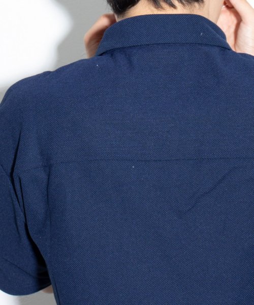 GLOSTER(GLOSTER)/【GLOSTER/グロスター】フレンチブルドッグ刺繍 ワンポイントロゴ ポロシャツ 日本製/img40