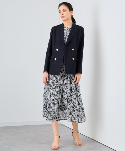 リネンブライトクロスダブルジャケット なし 着用サイズ