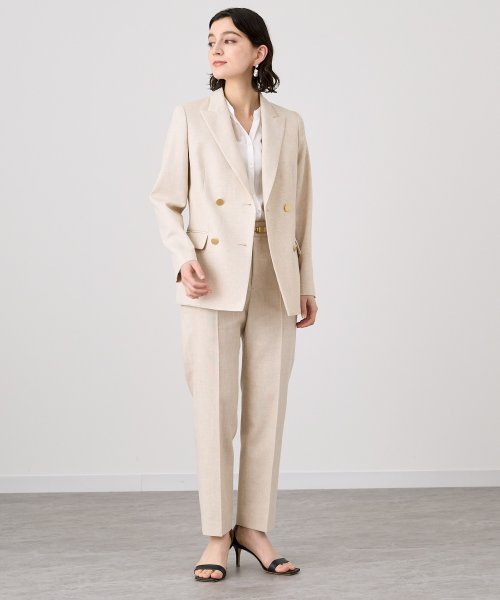 リネンブライトクロスダブルジャケット なし 着用サイズ