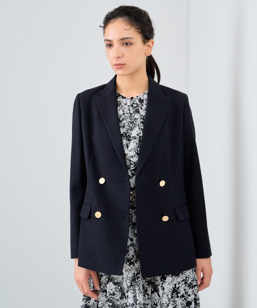 リネンブライトクロスダブルジャケット なし 着用サイズ